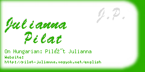 julianna pilat business card